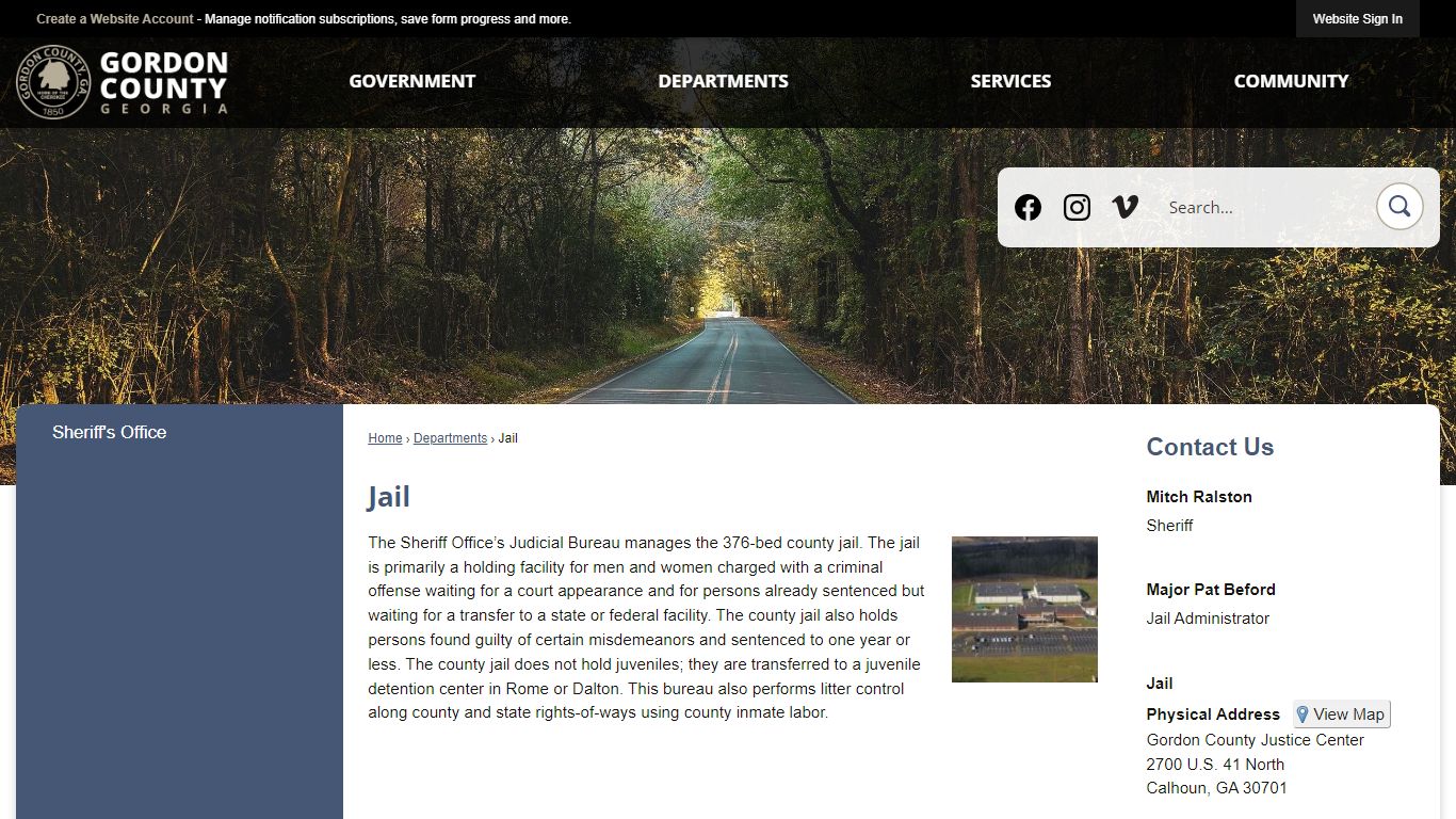 Jail | Gordon County, GA